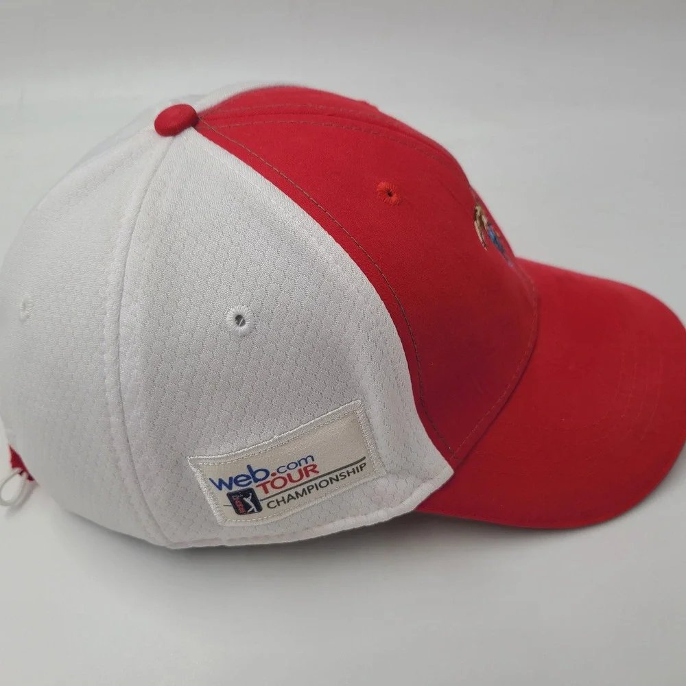Atlantic Beach Country Club Hat Adjustable Ahead Red White Ben Kohles Turtle Men